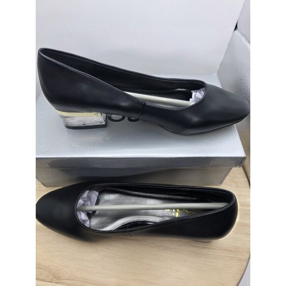 New CODIA Women's acrylic Heels Shoes Black Pumps EUR 38 US 8 Designer - Picture 2 of 6